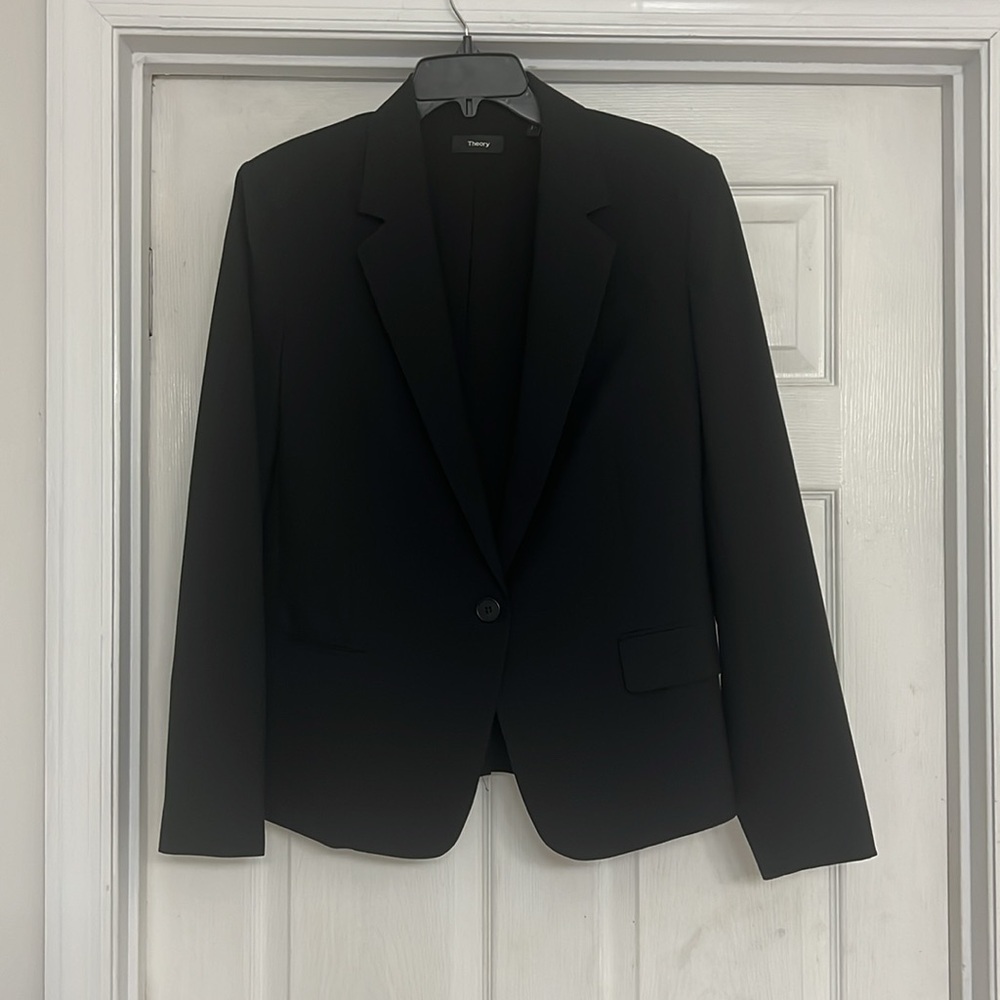Theory Gabe N blazer in stretch wool, size 14, NWT - Picture 6 of 9